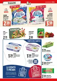 Volantino Rossotono Carrefour Pagina 14: Galbani Santa Lucia Mozzarella €2,59, Kioene Gran tagliata €2,79
