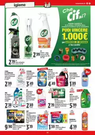 Volantino Rossotono Carrefour Pagina 36: Mr Muscle idraulico gel €4,59, Candeggina profumata €2,69
