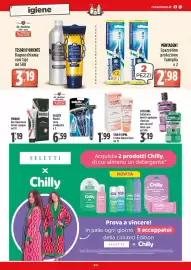 Volantino Rossotono Carrefour Pagina 40: Gillette Mach3 rasoi €6,59, Cera di Cupra Crema bianca/rosa €1,99