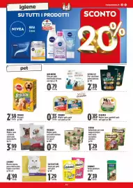 Volantino Rossotono Carrefour Pagina 42: Ultima Cat Pro+ sterilized pollo/salmone €2,39, Purina Adventuros per cane €1,29