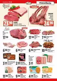 Volantino Rossotono Carrefour Pagina 5: Fileini Cordon chef con filetto di pollo €4,99, Martini Spiedini di suino €9,90