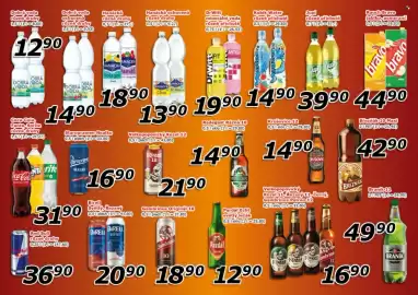 ESO MARKET leták Strana 7: Kubik Water různé příchutě €1.490,00, Krušovice 12 €14,90