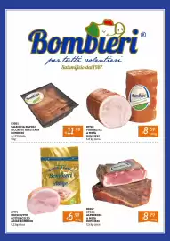 Volantino Zona Pagina 12: Prosciutto Cotto Scelto Adige Bombieri €6,99, Speck Alpenrose a metà Bombieri €8,79