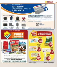 Volantino Conad City settimana 42 Pagina 5: Merenda Conad con doppia farcitura al latte €2,49
