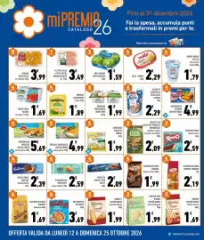 Volantino Conad City settimana 42 Pagina 6: Granetti classici Mulino Bianco €1,99, Bastoncini di salmone capitán findus €4,99