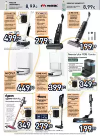 Volantino Unieuro Pagina 20: Roomba plus 406 Combo €349,90, Mova robot aspirapolvere e lavapavimenti S70 Roller €449,90