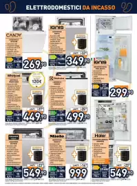 Volantino Unieuro Pagina 28: Miele lavastoviglie G5653SCVI €999,00, Lavastoviglie Hotpoint Ariston HDILYMA5R €549,90