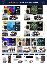 Volantino Unieuro Pagina 4: JBL Charge 5 €149,99, Sound Party €89,99