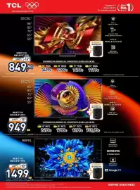 Volantino Unieuro Pagina 6: SMART TV 4K MINI LED 65" 65C7L €949,00, SMART TV 4K MINI LED 55" 55C8L €849,90