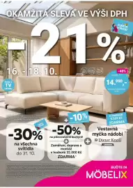 Möbelix leták Strana 1: Veni rohová sedačka €14.990,00
