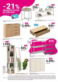 Möbelix leták Strana 10: Regál Bastian II €619,00, Komoda sion 1 €3.499,00