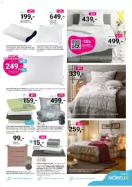 Möbelix leták Strana 15: Povlečení nala €499,00, Polštář pod hlavu dani €249,00