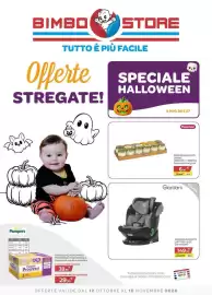 Volantino Bimbo Store Pagina 1: Omogeneizzato carne Plasmon €6,99, Pampers Progressi €39,99