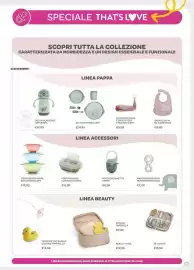 Volantino Bimbo Store Pagina 21: Contenitori pappa con ventosa €12,99, Portavivande con posate inox €15,99