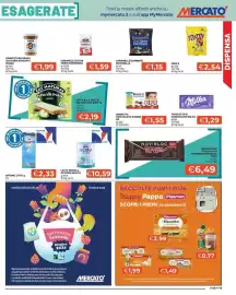 Volantino Mercatò Pagina 15: Tavoletta di cioccolato fondente Novibloc Novi €6,49, Latte Nidina 3 Optipro Nestlé €10,59