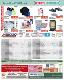 Volantino Mercatò Pagina 20: FelPA in micropile uomo kappa €16,90, Scatola guardaroba in pvc €4,49