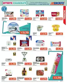 Volantino Mercatò Pagina 7: Mozzarella di bufala campana dop ponte reale €2,49, Burro 1889 Fiandino €2,39
