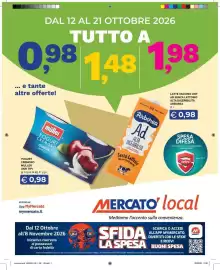 Volantino Mercatò Local Pagina 1: Yogurt cremoso Müller ciliegia in pezzi €0,98