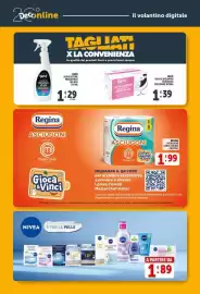 Volantino Deco Supermercati Pagina 38: Decò asciugamani per igiene intima €1,39, Regina asciugoni carta cucina €1,99
