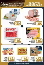 Volantino Deco Supermercati Pagina 4: Rigamonti Bresaola Punta d'Anca IGP €3,59, Formaggio Primo Sale Osella €0,99