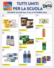 Volantino Deco Supermercati Pagina 44: Yoga succhi di frutta €1,99, Mentadent dentifricio €2,00