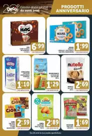 Volantino Deco Supermercati Pagina 7: Oro Ciok €2,39, Nutella biscuits €2,69
