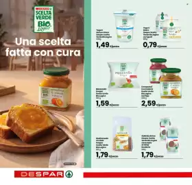 Volantino Despar settimana 42 Pagina 12: Mozzarella Despar Scelta Verde Bio,Logico €1,59