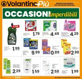 Volantino Despar settimana 42 Pagina 19: Deodorante spray Dove €2,59, Ricariche Dry Swiffer panni catturapolvere €4,49