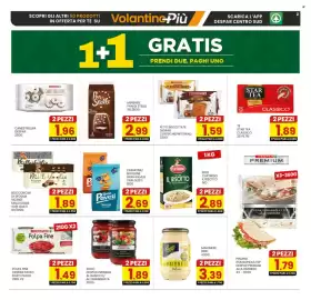 Volantino Despar settimana 42 Pagina 2: Sugo Despar Premium al basilico/all'arrabbiata €1,89, Riso Curtiriso il risotto €2,89