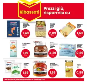 Volantino Despar settimana 42 Pagina 23: Caramelle Despar vari tipi €1,69, Emmenthal a fette Despar €1,69