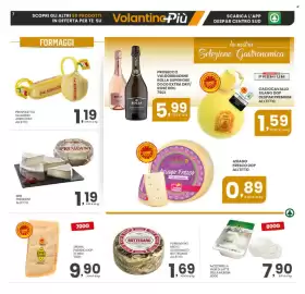 Volantino Despar settimana 42 Pagina 7: Grana Padano DOP €9,90, Brie Président €1,19