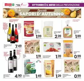 Volantino Eurospar settimana 42 Pagina 10: VINO NICOSIA ‘898 €4,90, FAGIOLI CANNELLINI BIO SCELTAVERDE 500G €2,39