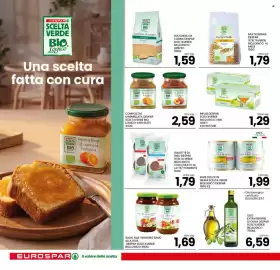 Volantino Eurospar settimana 42 Pagina 12: ZUCCHERO DI CANNA DESPAR SCELTAVERDE BIO,LOGICO GREZZO 500G €1,59