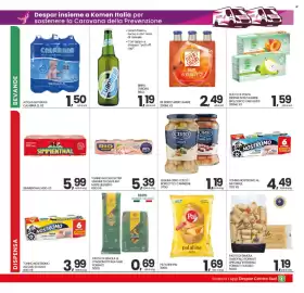 Volantino Eurospar settimana 42 Pagina 15: ACQUA NATURALE €1,50, Tonno Nostromo all'olio di oliva €3,99