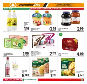 Volantino Eurospar settimana 42 Pagina 18: TONNO CALLIPO ALL'OLIO D'OLIVA €4,99, GIN BOSFORD €8,99