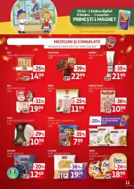 Catalog Auchan Pagină 11: Aviko cartofi felii condimentați cu usturoi €7,89, Linco placintă diverse sortimente €18,99