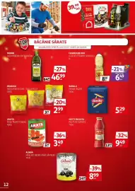 Catalog Auchan Pagină 12: Monini ulei măsline extravirgin €46,99, Barilla penne rigate €5,29