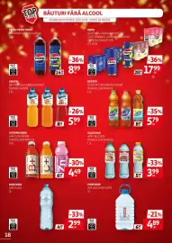 Catalog Auchan Pagină 18: Pepsi băutură carbo gazoasă cu gust original / lămâie / zmeură / căpsune / înghețată €17,99