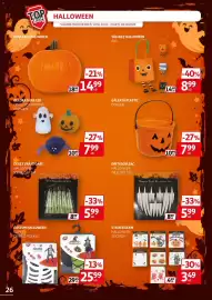 Catalog Auchan Pagină 26: Dovleac găleată plastic €7,99, Dinți dovleac €5,99
