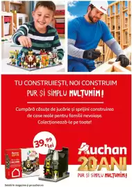 Catalog Auchan Pagină 4: Värsta: 6+ P-150 Auchan TU CONSTRUIEŞTI, NOI CONSTRUIM PUR Şİ SİMPLU MULȚUMIM! Cumpără căsuţe de