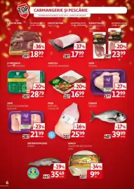 Catalog Auchan Pagină 6: Agricola pulpe pui inferioare €16,99, Cotlet de porc fără os €17,99