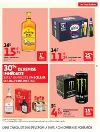 Catalogue Auchan | Halloween page 21: WILLIAM PEEL WHISKY €15,75, MONSTER BOISSON ENERGISANTE €4,59