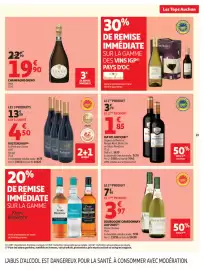 Catalogue Auchan | Halloween page 23: GRENO Champagne €19,90, Rasteau AOP La Font aux Grives €4,50
