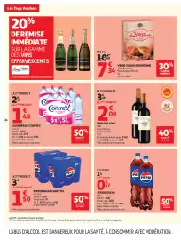 Catalogue Auchan | Halloween page 24: Vieux Sarments €7,34, PEPSI REGULAR CANETTES €1,50