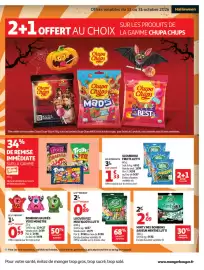 Catalogue Auchan | Halloween page 3: Lutti Minty Mix Bonbons €2,09, Lutti Scoubidou Fruits €1,33