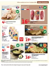 Catalogue Auchan | Halloween page 43: AUCHAN SAINT NECTAIRE FERMIER AOP FILIÈRE €19,99, Le Gaulois 3 filets de canard €16,99