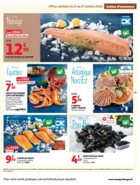 Catalogue Auchan | Halloween page 45: Crevettes entières cuites réfrigérées €1,42, Mr.Goodfish Truite €9,99