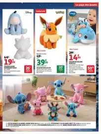 Catalogue Auchan | Halloween page 49: Pokémon Peluche Evoli €39,99, Vtech baby oceane ma baleine musicale €14,99