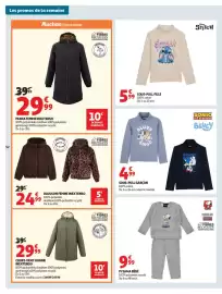 Catalogue Auchan | Halloween page 52: Stitch SOUS-PULL FILLE €5,99, INEXTENSO Blouson femme €24,99