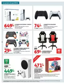 Catalogue Auchan | Halloween page 58: LE SIEGE GAMING €69,99, Nintendo Switch 2 Nintendo Switch Sports Resort €471,99